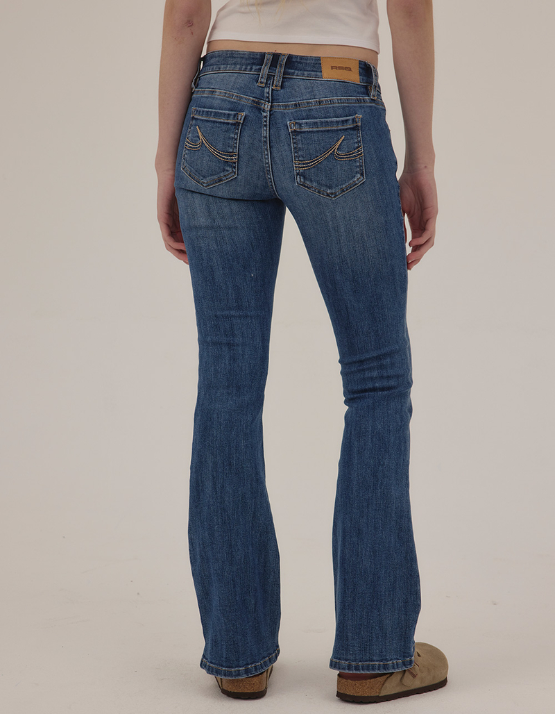 RSQ Ultra Low Rise Womens Bootcut Jeans image number 3