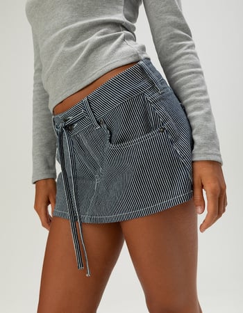 DICKIES Stripe Womens Skort Alternative Image