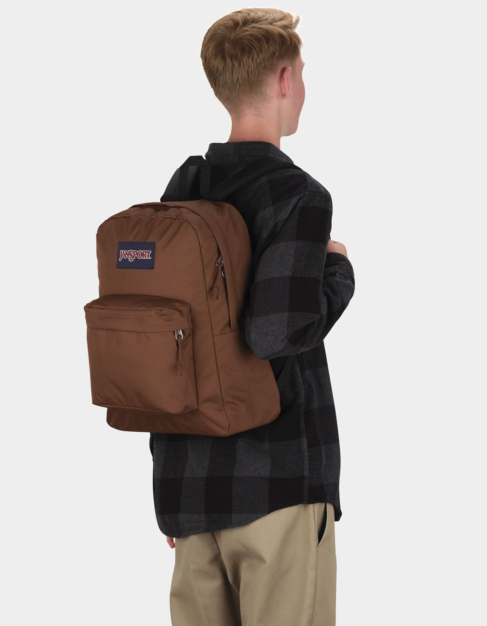 JANSPORT SuperBreak Plus Backpack - BASIC BROWN - ONE SIZE | Tillys