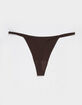 FULL TILT Rib Lasercut Thong image number 2