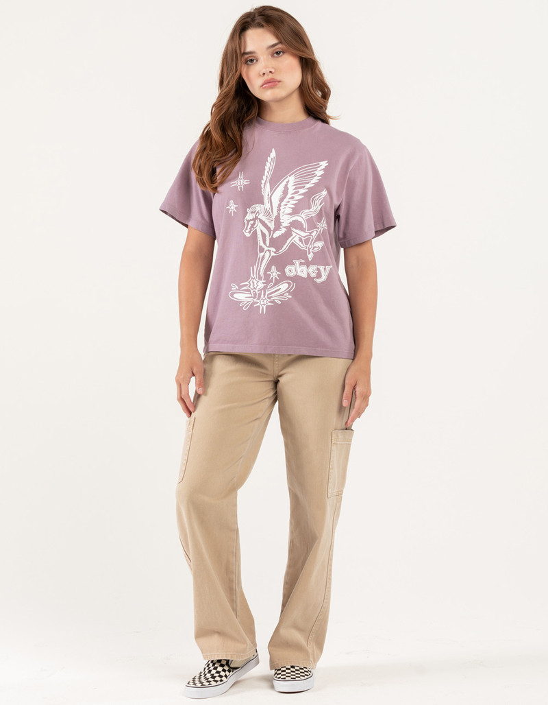 OBEY Pegasus Womens Tee image number 3