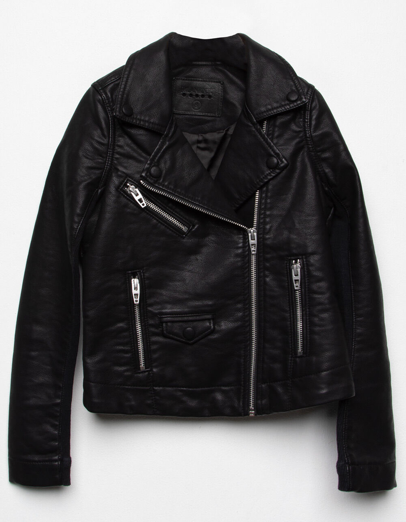 BLANK NYC Girls Vegan Leather Jacket image number 0