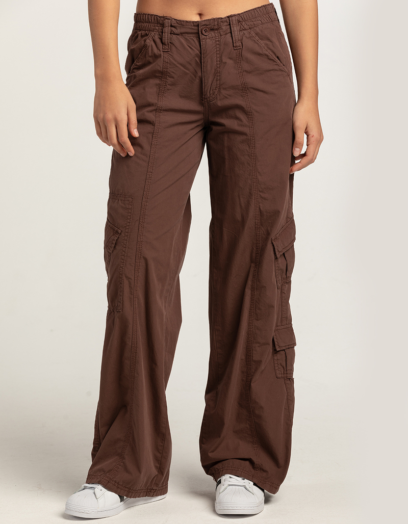 BDG Urban Outfitters Y2K Womens Low Rise Poplin Cargo Pants image number 1