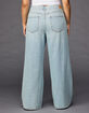 RSQ Womens Mid Rise Wide Leg Jeans image number 8