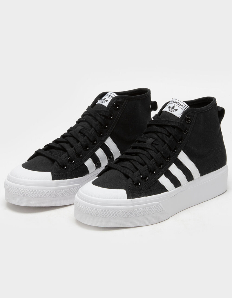 ADIDAS Nizza Womens Mid Platform Shoes image number 0