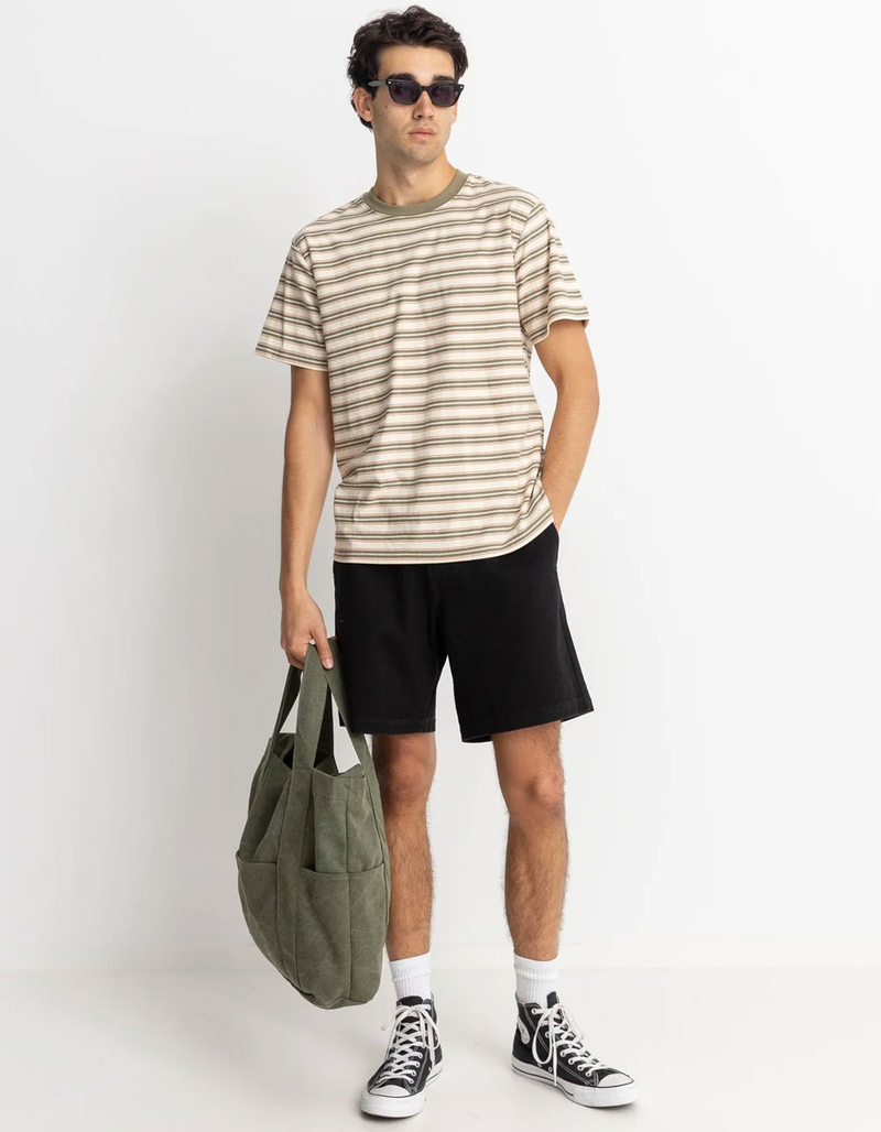RHYTHM Vintage Stripe Mens Tee image number 5