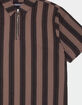 GX1000 Stripe Mens Quarter Zip Shirt image number 2