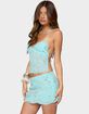 EDIKTED Nelley Backless Beaded Sequin Chiffon Top image number 5