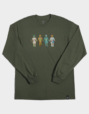 GIRL SKATEBOARDS Squad Mens Long Sleeve Tee Primary Image