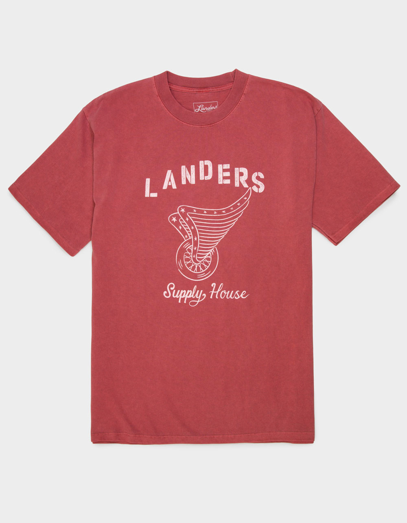 LANDERS SUPPLY HOUSE Motor City Mens Tee image number 0