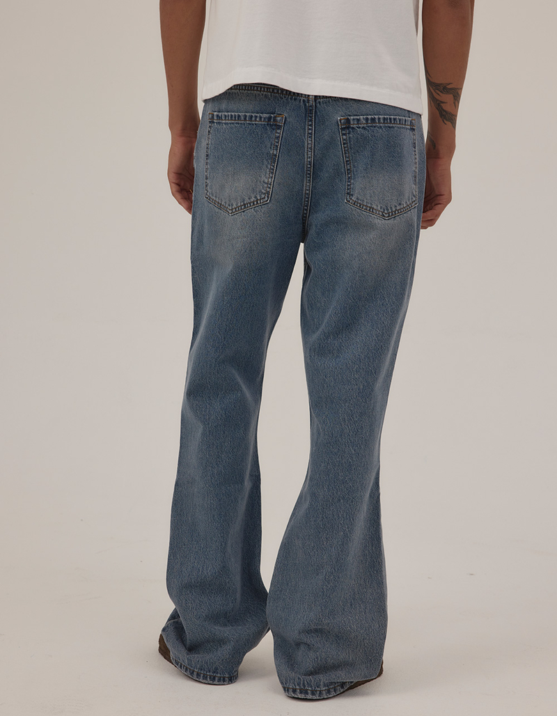 RSQ Mens Relaxed Bootcut Jeans image number 3