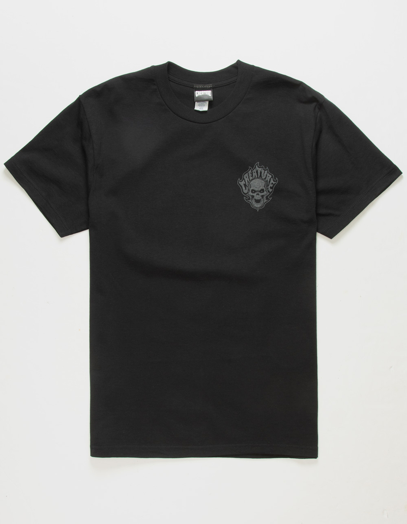 CREATURE Bonehead Flame Mens Tee image number 1