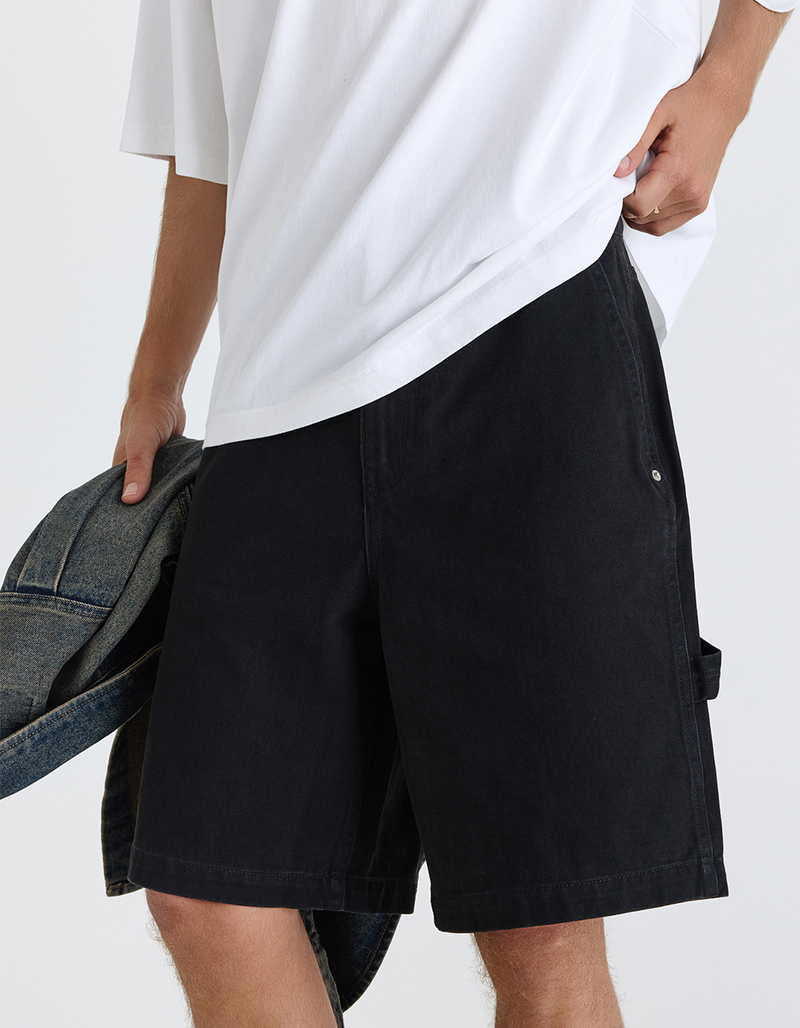 RSQ Mens Loose Twill Carpenter Shorts image number 9