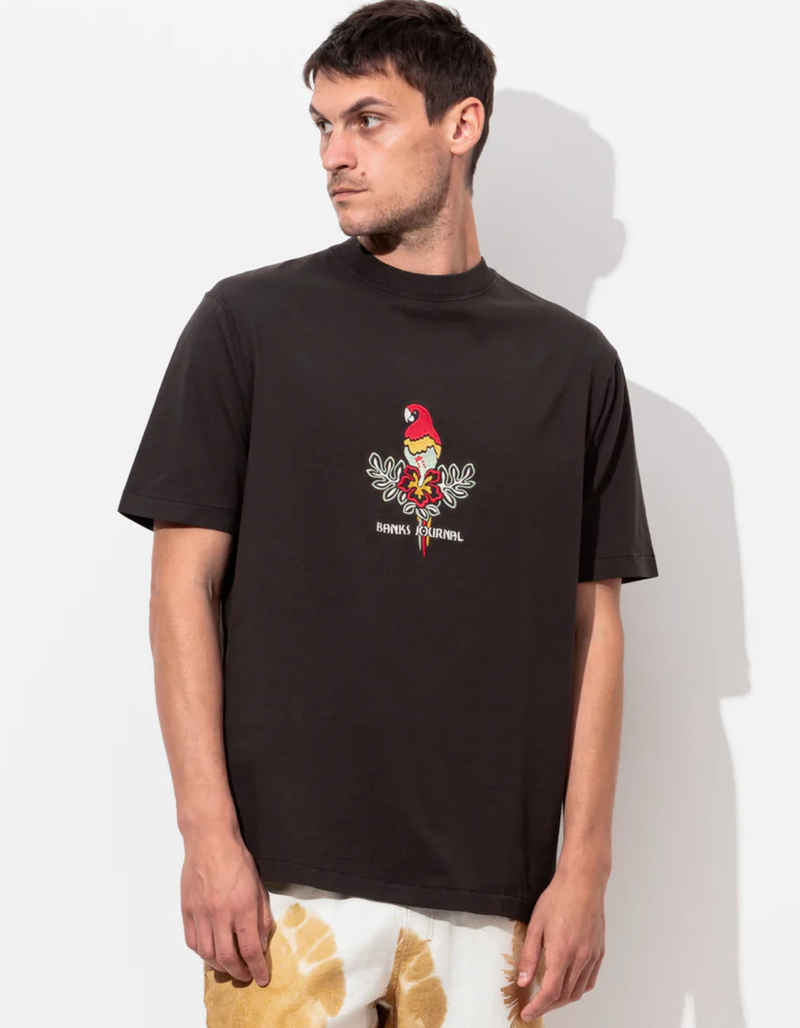 BANKS JOURNAL Birds Trader Mens Tee image number 1