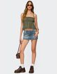 EDIKTED Orian Eyelet Babydoll Tank Top image number 2
