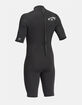 BILLABONG 2/2 Absolute Back Zip Short Sleeve Mens Spring Wetsuit image number 5