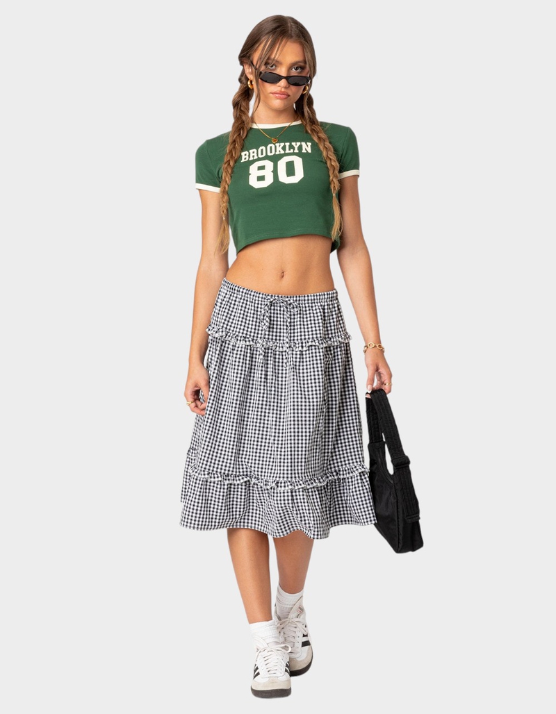 Ellie Tiered Midi Skirt main image 0