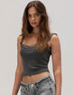BDG Urban Outfitters Lace Trim Womens Tank Top image number 3