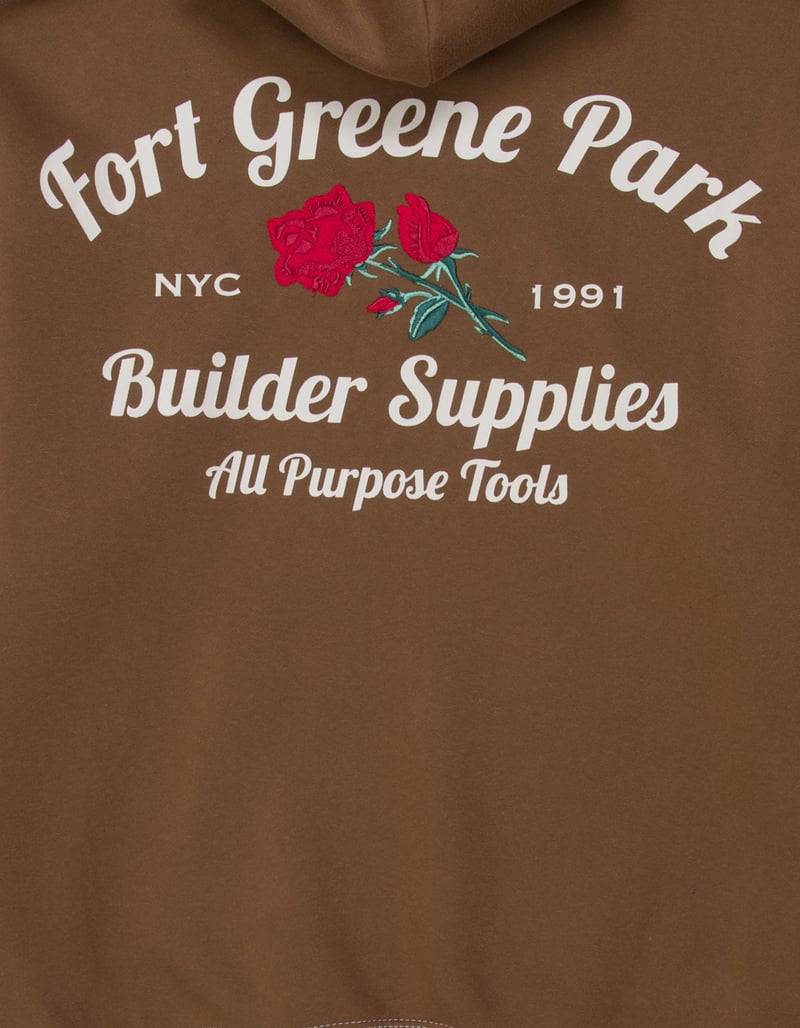 BROOKLYN CLOTH Greene Park Rose Mens Hoodie image number 2