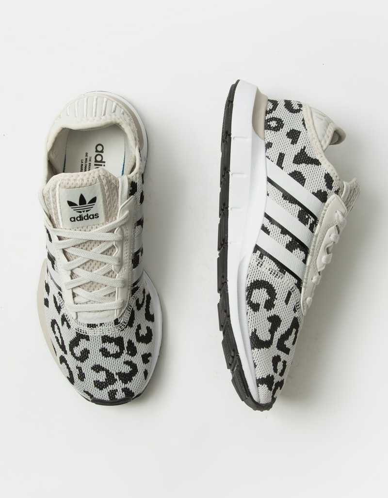 ADIDAS Swift Run X Womens Gray Leopard Shoes image number 4