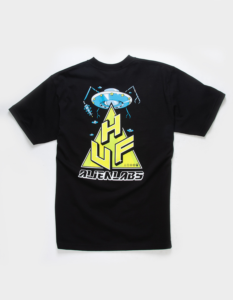 HUF x 420 Alienlabs Triple Triangle Mens Tee image number 0