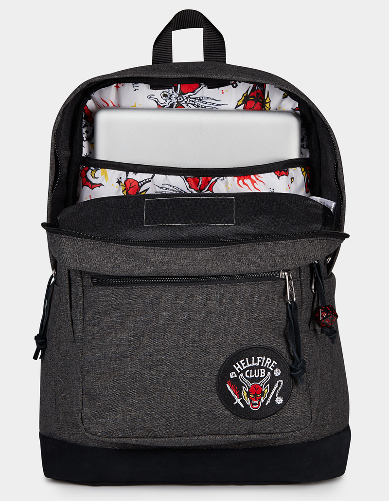 JANSPORT Stranger Things Hellfire Club Right Pack Expressions Backpack image number 5