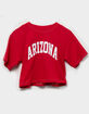 FULL TILT Arizona Girls Crop Boyfriend Tee image number 1