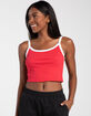 TILLYS Womens Ringer Tank Top image number 5