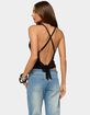 EDIKTED Tippie Backless Cowl Neck Top image number 3