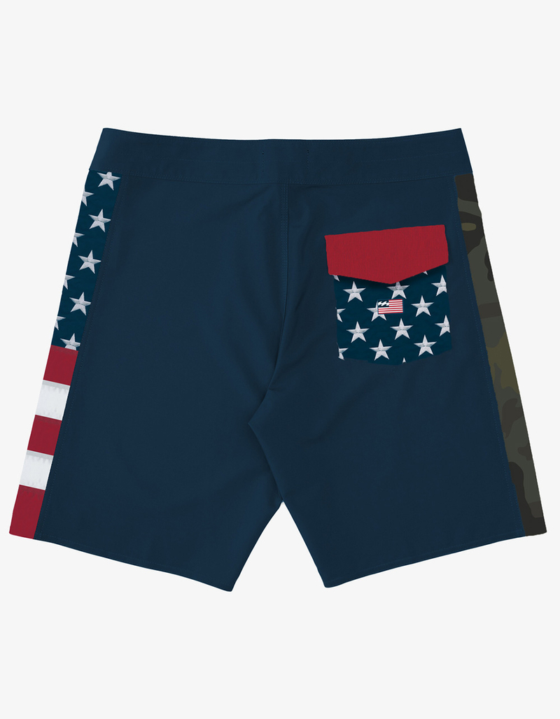 BILLABONG Stars Stripes D Bah Pro Mens 19" Boardshorts image number 1