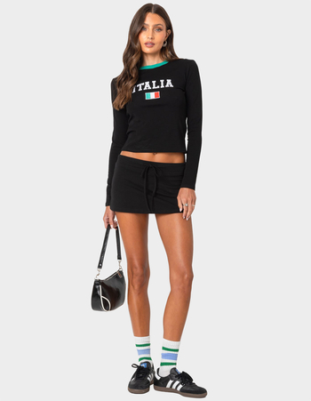 EDIKTED Bayside Slitted Micro Skort Alternative Image