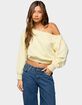 EDIKTED Christy Off Shoulder Sweatshirt image number 1