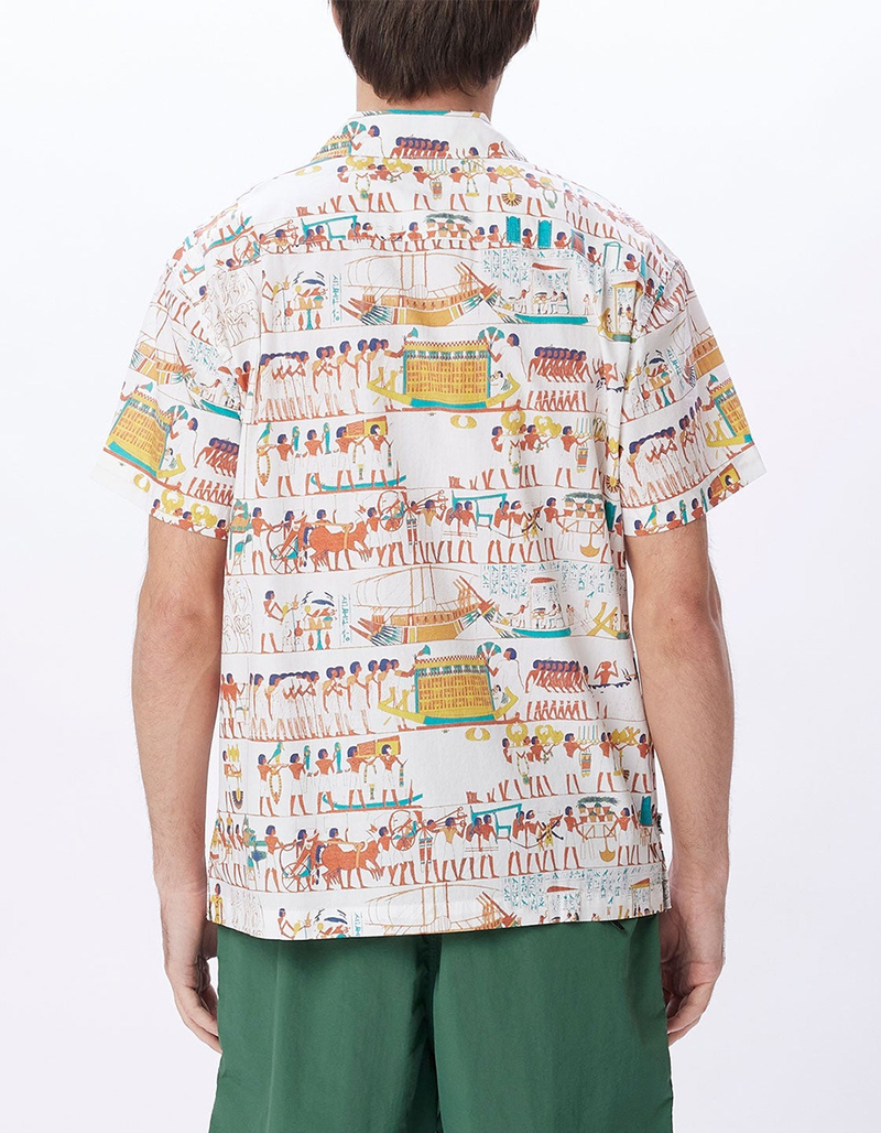 OBEY Heiro Mens Button Up Shirt image number 3