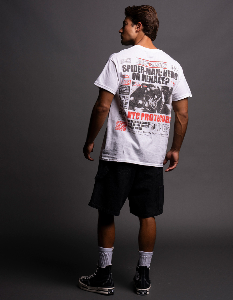 CVLA x Marvel Spider-Man Hero Or Menace Mens Tee image number 7