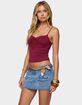 EDIKTED Mor Lacey Tank Top image number 2