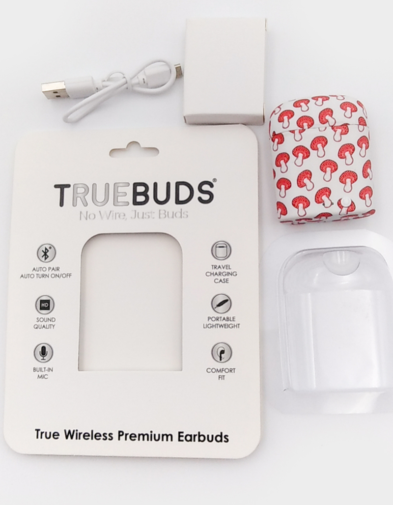 Mushroom Wireless Earbuds With Case image number 4