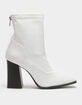 QUPID Square Toe Womens Patent Boot image number 2