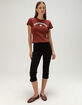 RSQ Womens CA Patch Baby Tee image number 2