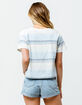 OTHERS FOLLOW Stripe Blue Womens Tee image number 2