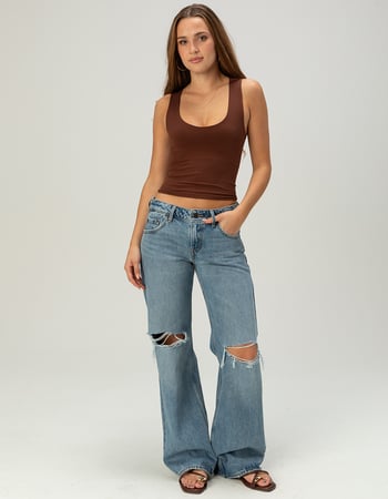 FREE PEOPLE Clean Lines Womens Muscle Cami Alternative Image