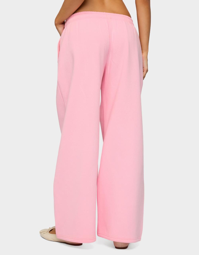 EDIKTED Keychain Cutie Straight Leg Sweatpants image number 2