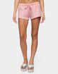 EDIKTED Baila Waffle Shorts image number 1