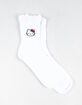SANRIO Hello Kitty Womens Ruffle Crew Socks image number 1