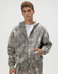 RSQ Mens Oversized Zip-Up Hoodie image number 4