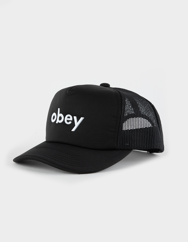 OBEY Lowercase Mens Trucker Hat image number 0