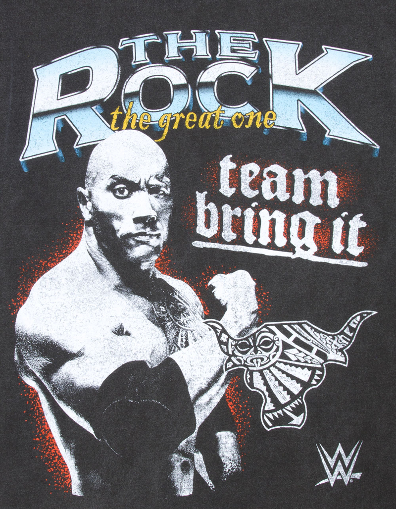 WWE The Rock Mens Tee image number 2