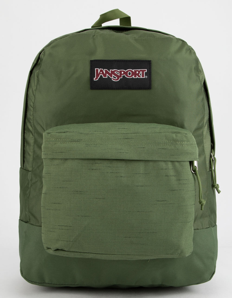 JANSPORT Black Label New Olive SuperBreak Backpack image number 0