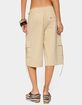 EDIKTED Avelisse Cotton Cargo Bermuda Shorts image number 3