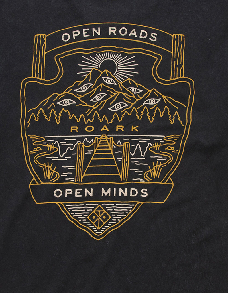 ROARK Open Roads Open Minds Mens T-Shirt image number 2