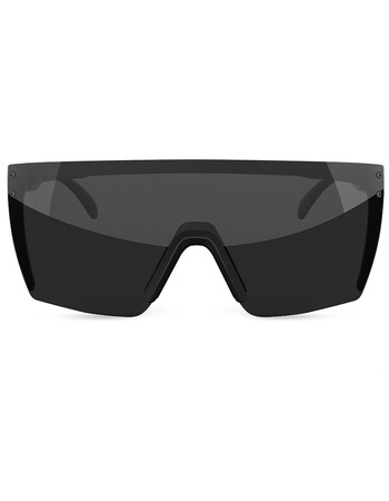 HEAT WAVE VISUAL Lazer Face Black Z87 Sunglasses Alternative Image